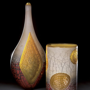 "Gold Red Pair"