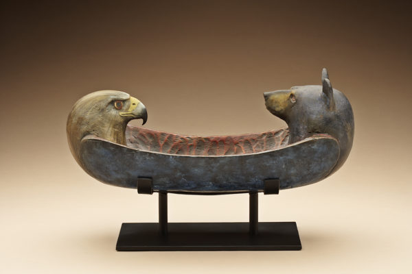 "Eagle Bear Spirit Canoe"