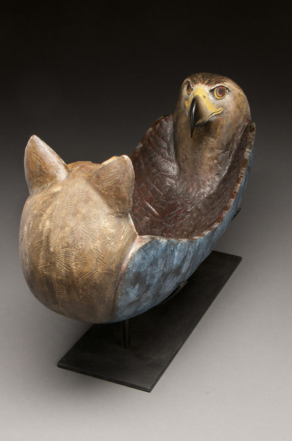 "Eagle Wolf Spirit Canoe"