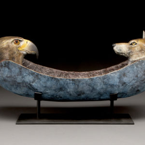 "Eagle Wolf Spirit Canoe"
