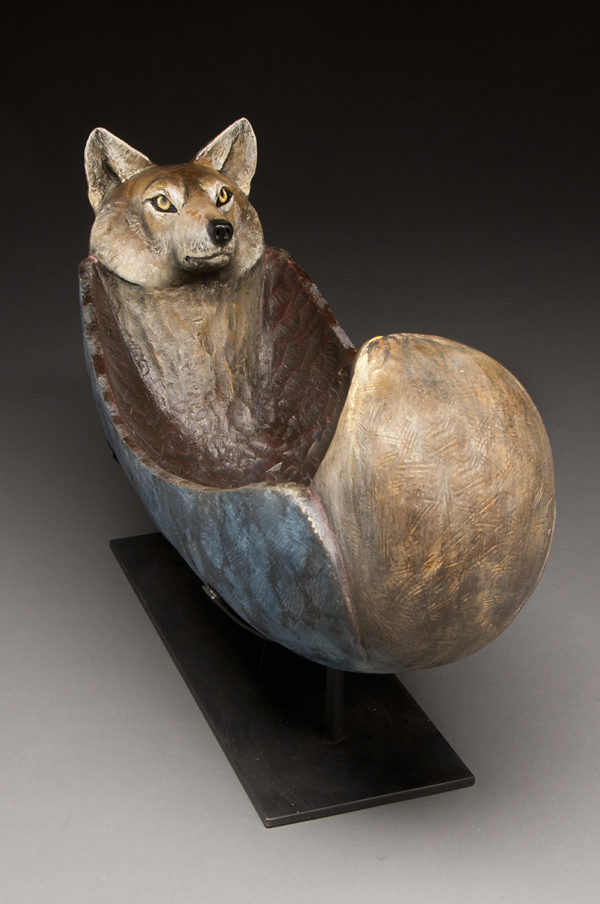 "Eagle Wolf Spirit Canoe"
