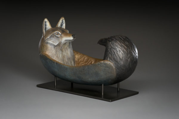 "Raven Coyote Spirit Canoe"