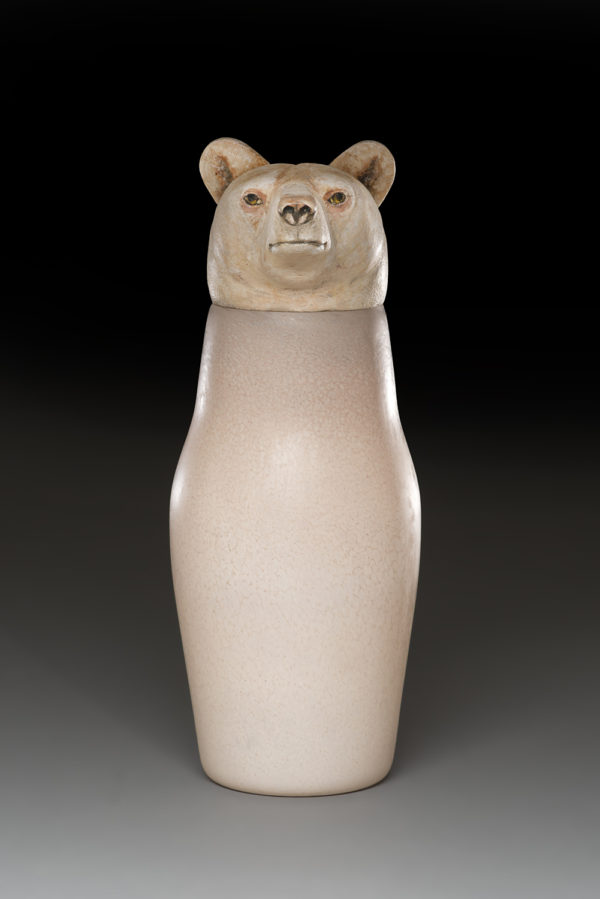 "Spirit Bear Jar"