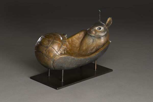 "Tortoise and Hare Spirit Canoe"