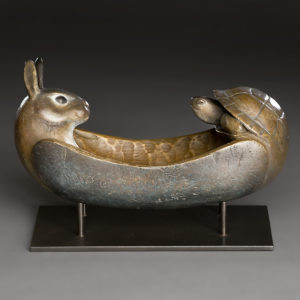 "Tortoise and Hare Spirit Canoe"