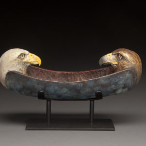 "Two Eagles Spirit Canoe"