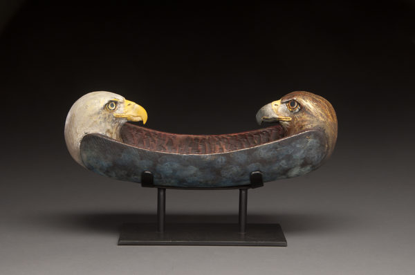 "Two Eagles Spirit Canoe"
