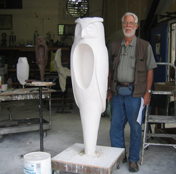 Hib Sabin w Plasters Great Eagle Owl