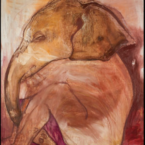 "Elephant Boy in Meditation"