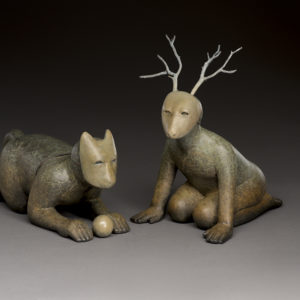 "Dog Dreams and Awakening Pair V2"