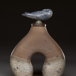 "Dreaming Raven Spirit Jar"