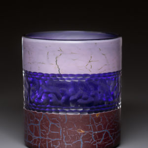 "Ruby Amethyst Cylinder"