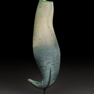 "Ocher Jade Gray Pitcher"