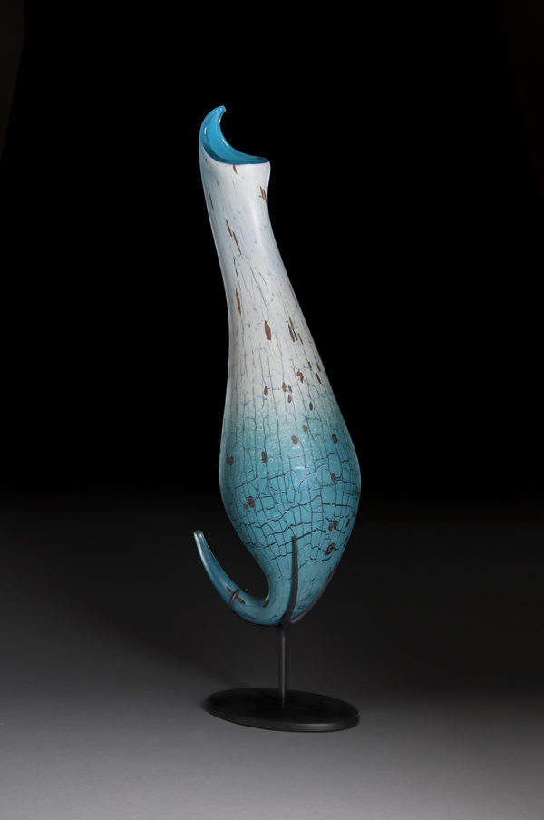 "Sky Blue Beige Pitcher"