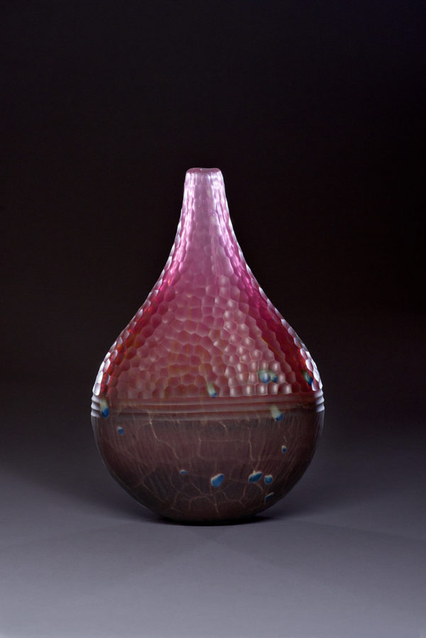"Ruby Battuto Jar"