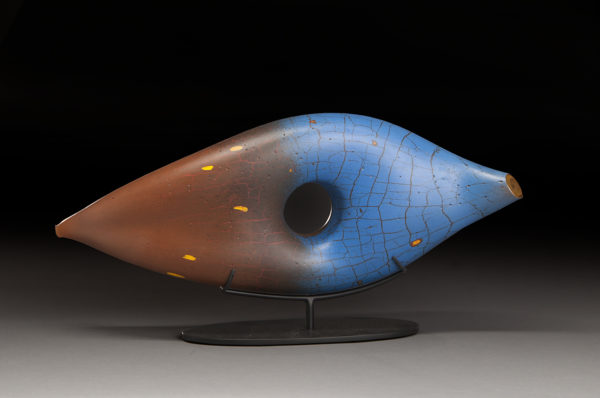 Peter Wright Glass S 11 01 Cinnamon Blue Seed