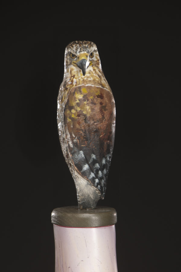 "Hawk Spirit Jar"