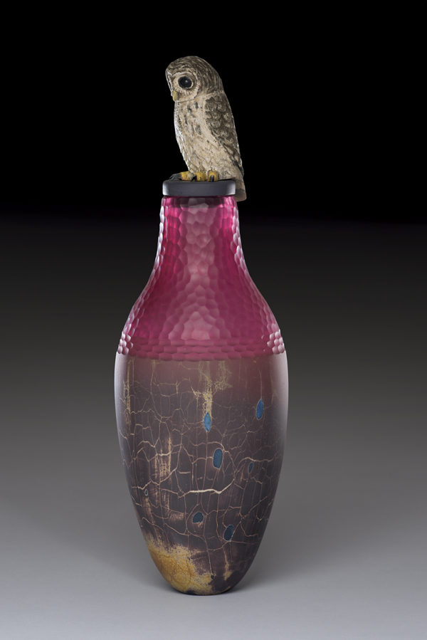 "Owl Spirit Jar"