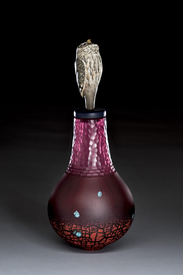 "Owl Spirit Jar"