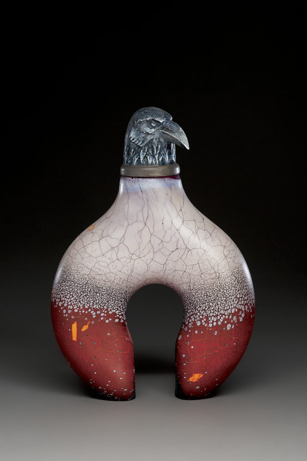 "Raven Spirit Jar"