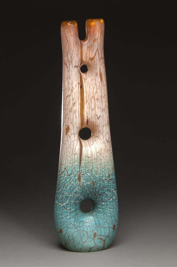 "Ocher Turquoise Ladder"
