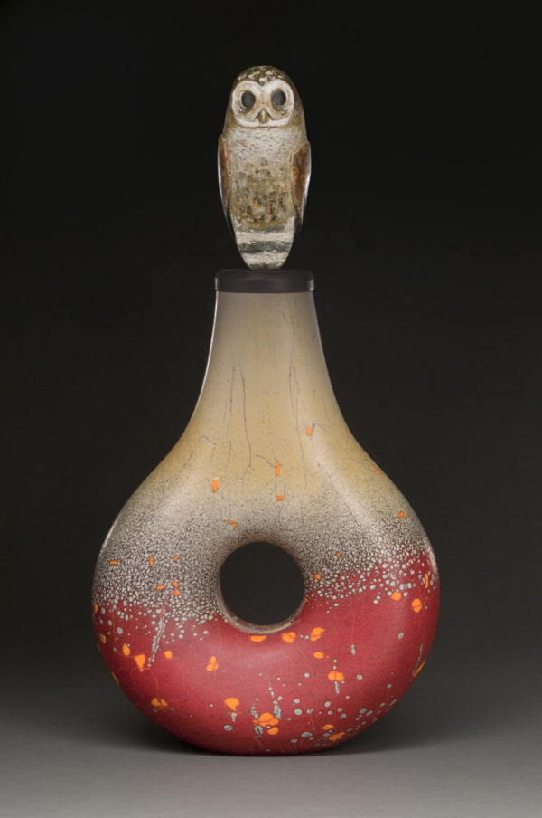 "Owl Spirit Jar"