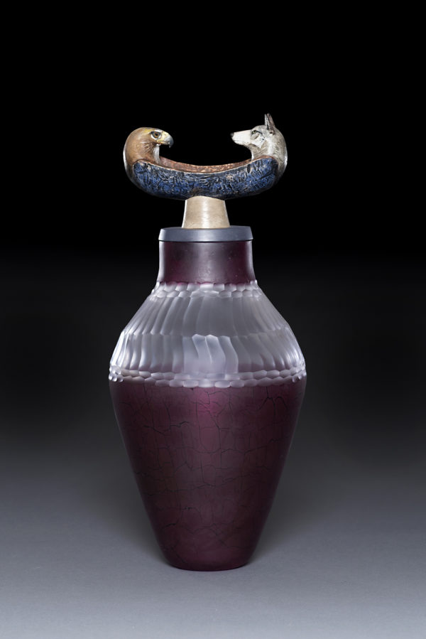 "Spirit Canoe Jar"