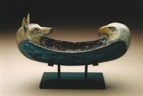 "Eagle Wolf Spirit Canoe"