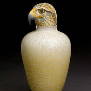 "Hawk Spirit Jar"