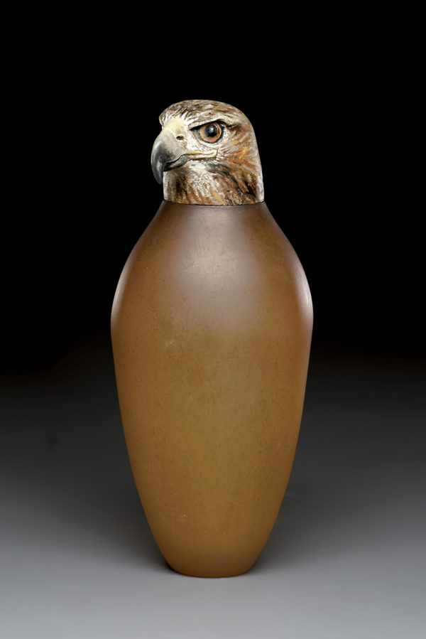 "Raptor Spirit Jar"