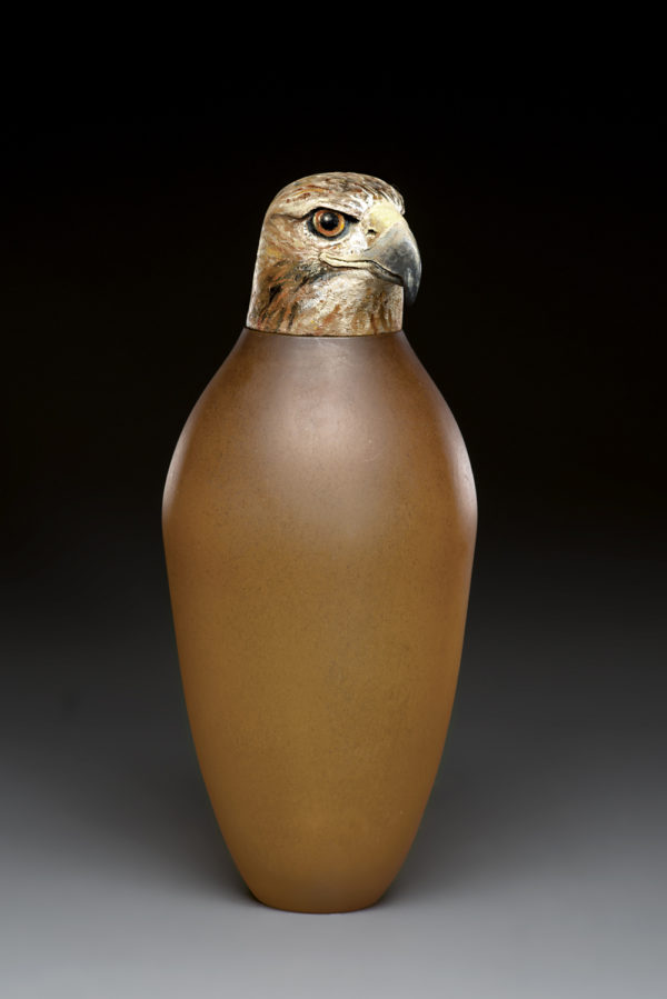 "Raptor Spirit Jar"