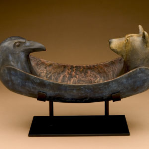 "Raven Bear Spirit Canoe"