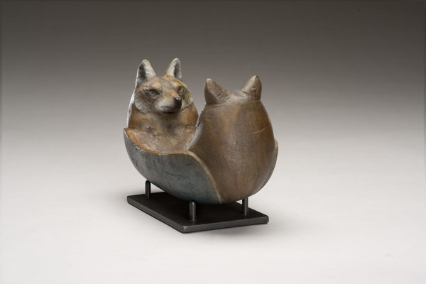 "Coyote and Wolf Spirit Canoe"