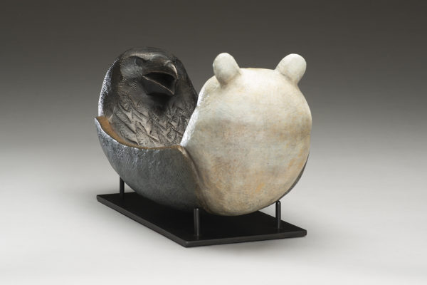 "Bear and Raven Spirit Canoe"