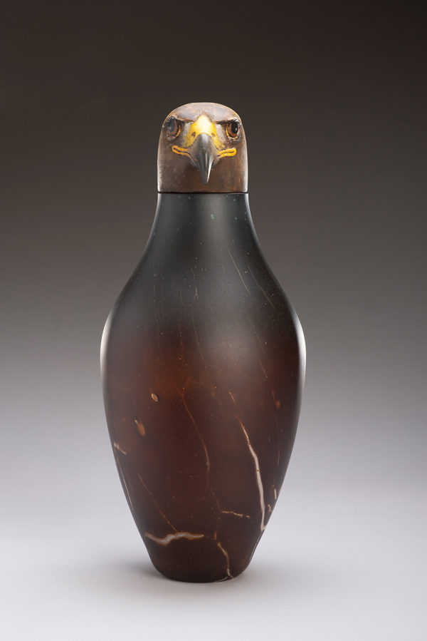 Golden Eagle Spirit Jar