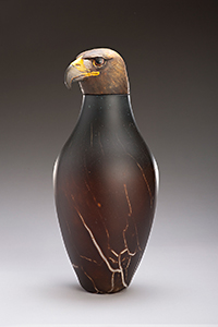 Golden Eagle Spirit Jar