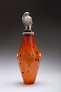 Goshawk Spirit Jar