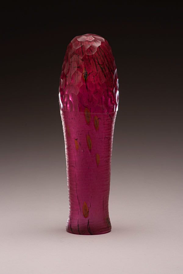 Wine Red Coral Pillar