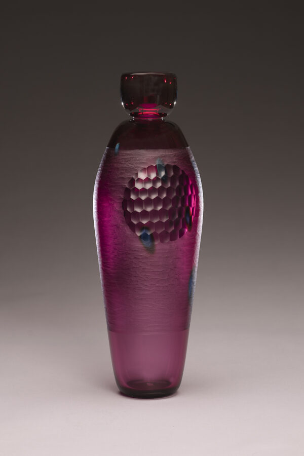"Brilliant Ruby Honeycomb Nomad" - Image 3