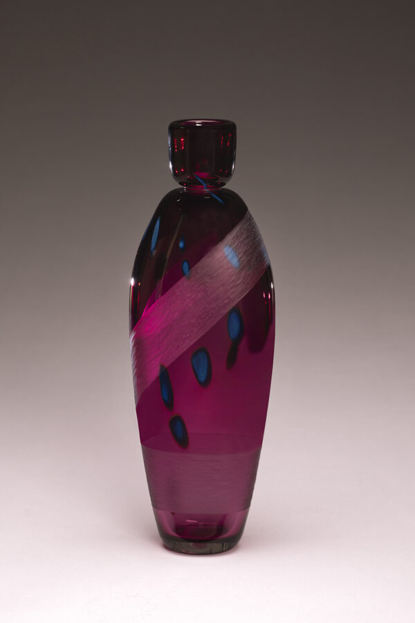 "Brilliant Ruby Nomad with Sash"
