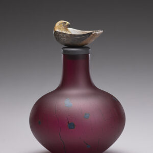 "Hawk Bowl Spirit Jar"