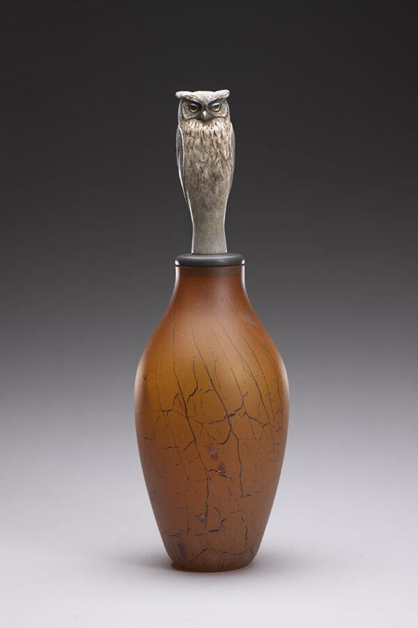 "Owl Spirit Jar"