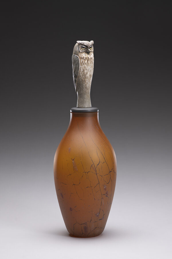 "Owl Spirit Jar" - Image 2