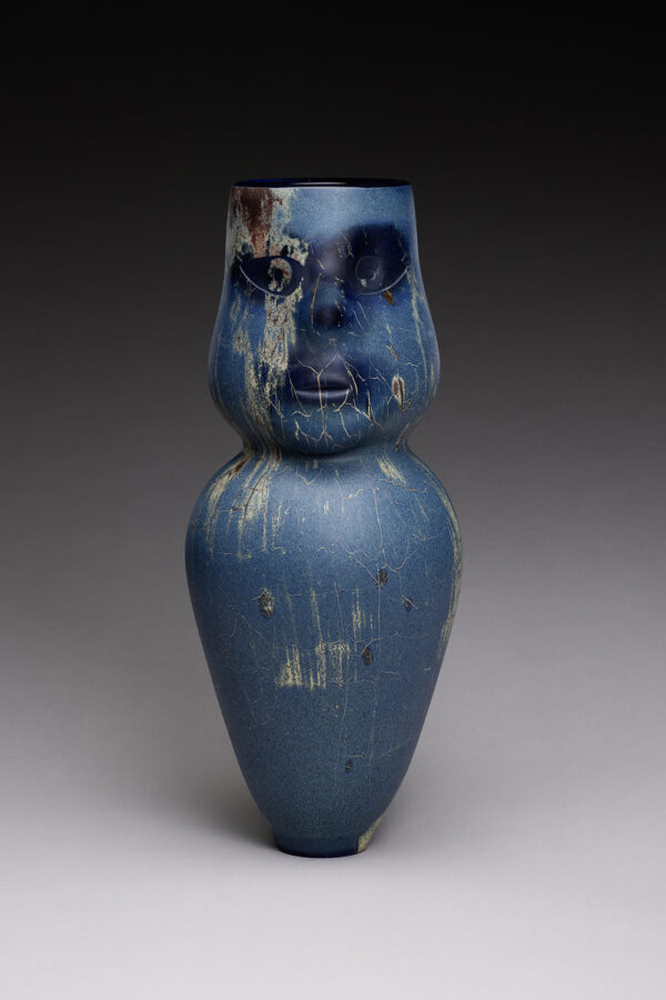 "Figurative Vessel - Blue"