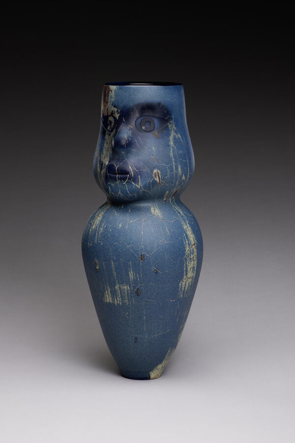 "Figurative Vessel - Blue" - Image 2
