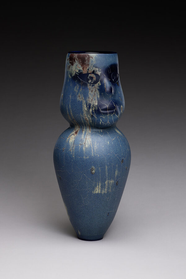 "Figurative Vessel - Blue" - Image 3