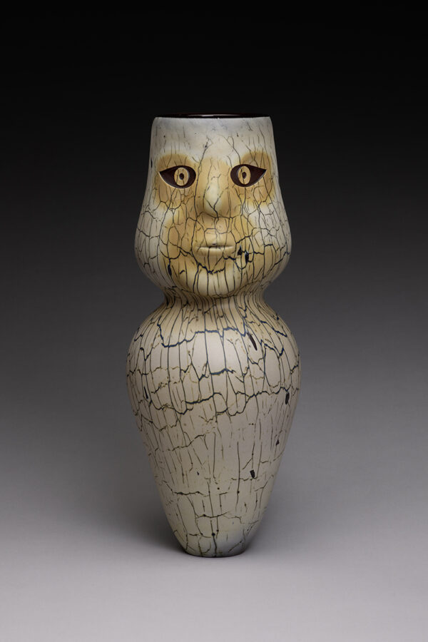"Figurative Vessel - Ocher"