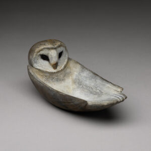 "Small Vessel for Nocturnal Dreams and Owl Wisdom"