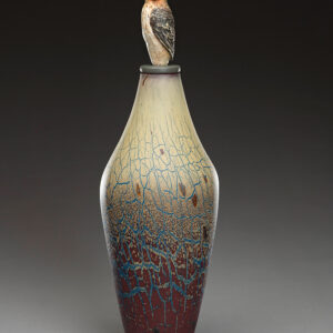 "Red-Tailed Hawk Spirt Jar"